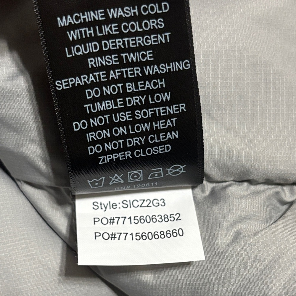 Stoic Men's Light Gray Puffer Jacket - Picture 5 of 7